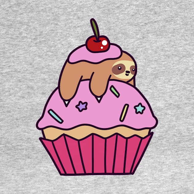 Cupcake Sloth by saradaboru